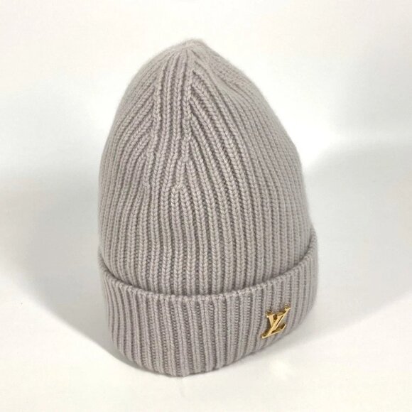 LOUIS VUITTON M78970 Beanie-LV Spark beanie knit cap hat Cashmere Gurege gray - Picture 2 of 16
